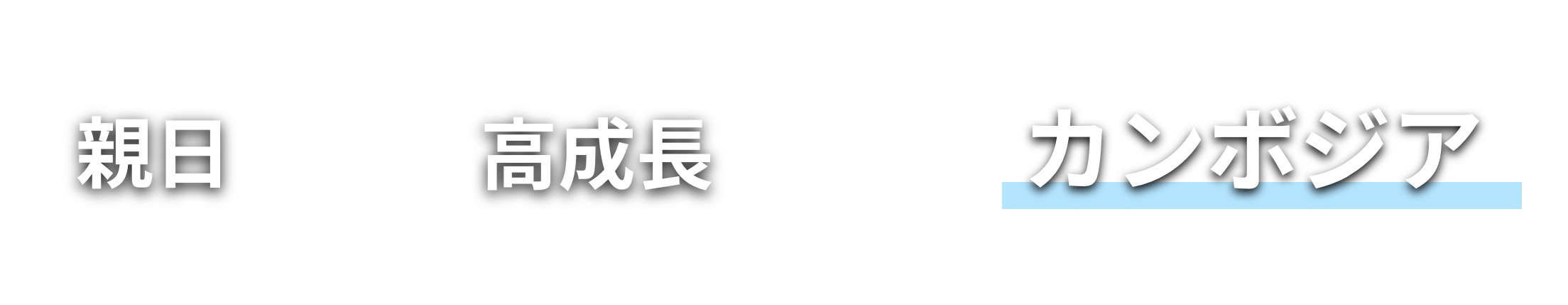 親日 高成長 カンボジア