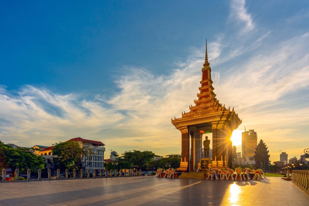 カンボジアの風景